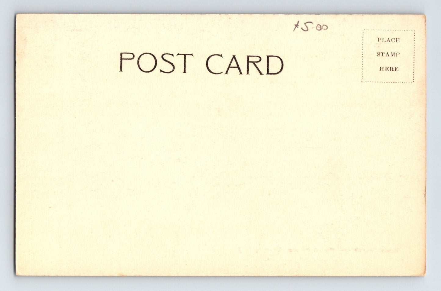 Orange New Jersey Grace Church Parish House Pre-1907 Postcard Unposted
