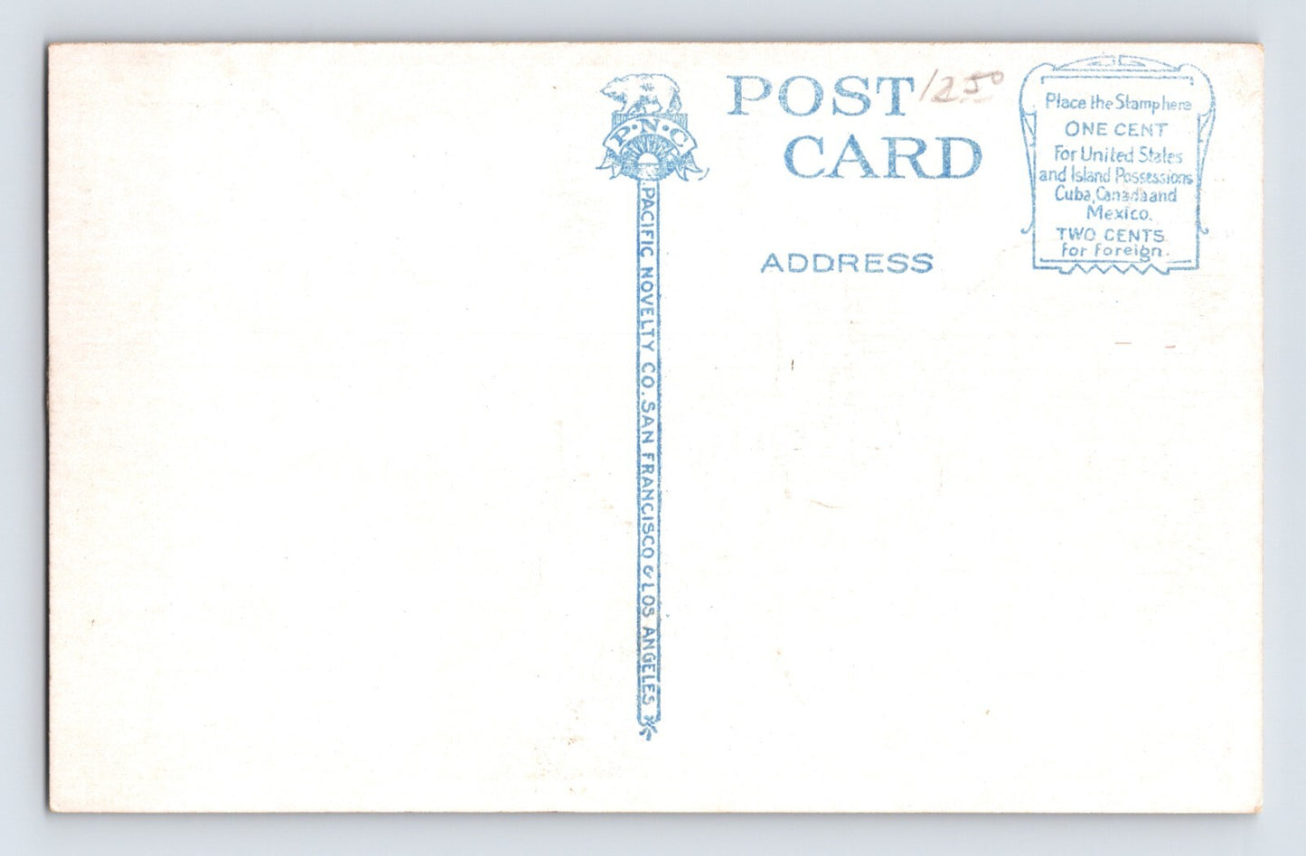 Merced California 17th Street Downtown 1930s Postcard Unposted White Border