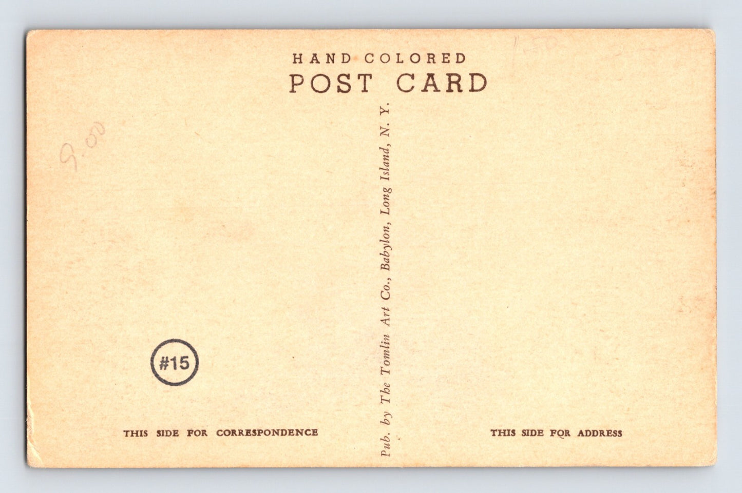 Westhampton Beach Long Island NY Church Immaculate Conception 1930s Postcard