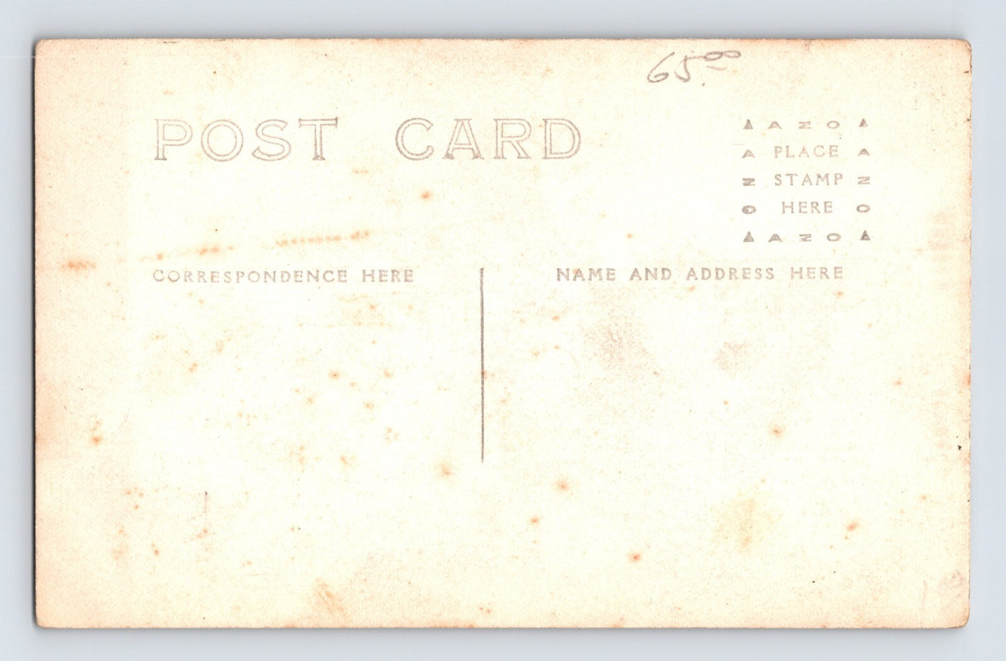 Nevada City California New High School 1910s RPPC Postcard Unposted