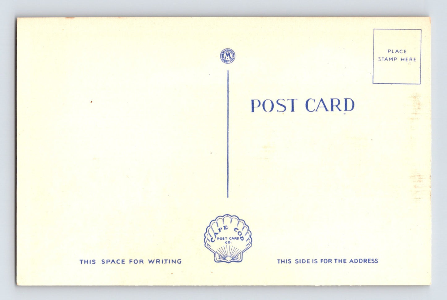 Provincetown Massachusetts Cape Cod Art Class Painting 1940s Postcard Unposted