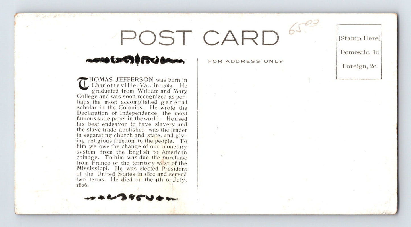Berkeley California Garret Owen Watchmaker 1910 Calendar Postcard