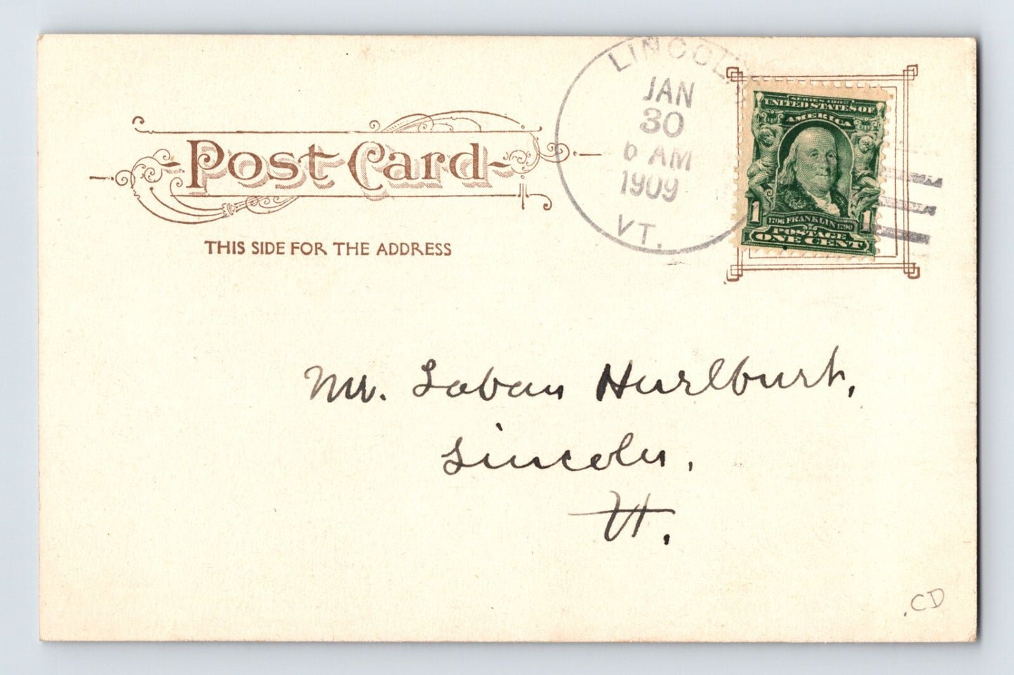 Saratoga Springs New York Grand Union Hotel 1909 Postcard Posted Undivided