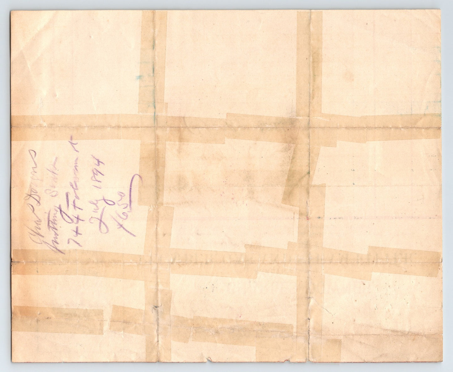 San Francisco CA Charles Downes Plumber Gas Steam Fitter 1894 Billhead - 8.5 x 7