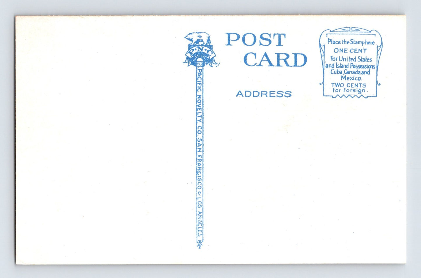 Capitola California By the Sea Stairway 1930s Postcard Unposted White Border