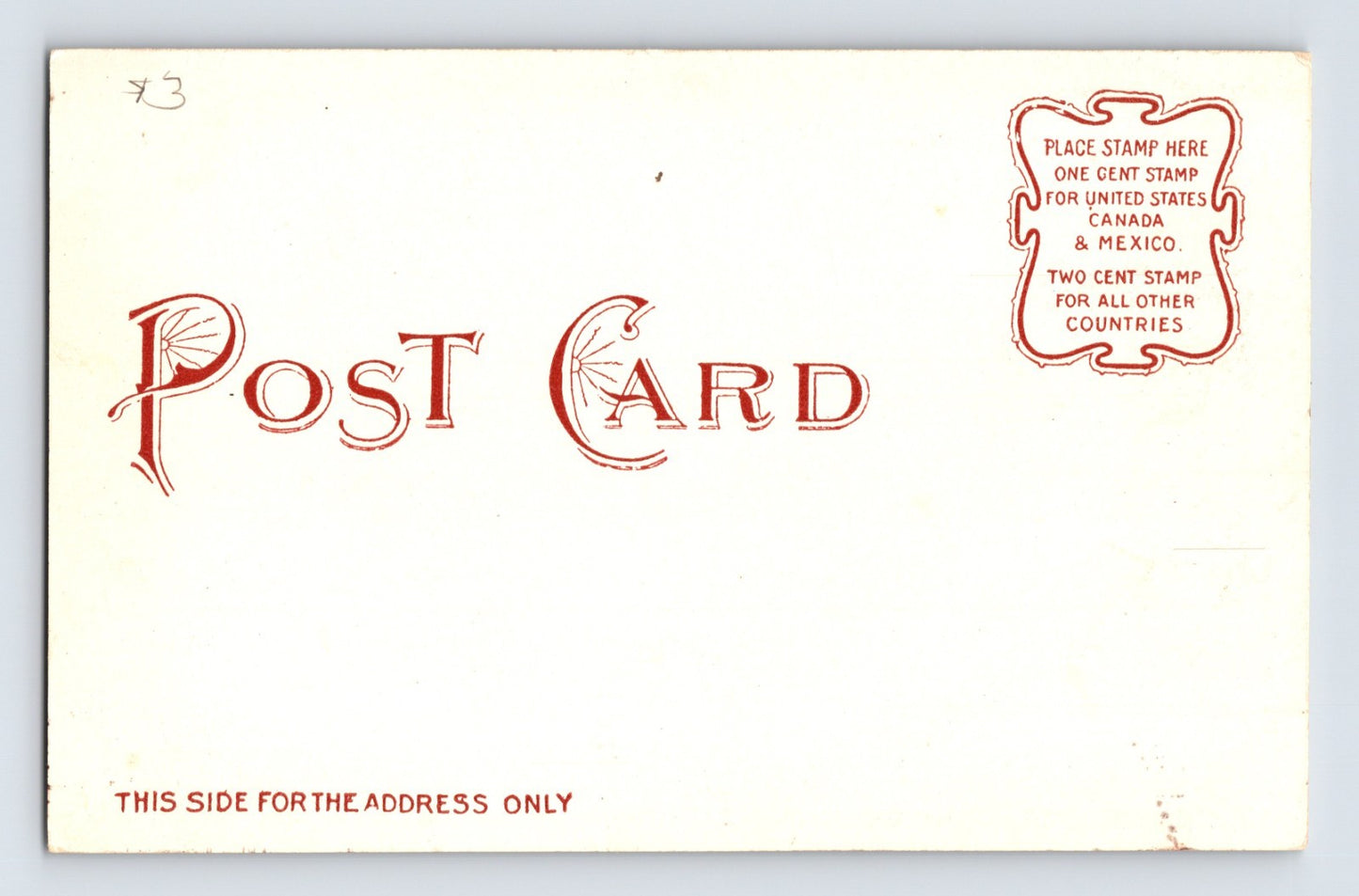 Rockaway New York Long Island Swimming Pre-1907 Postcard Unposted Undivided