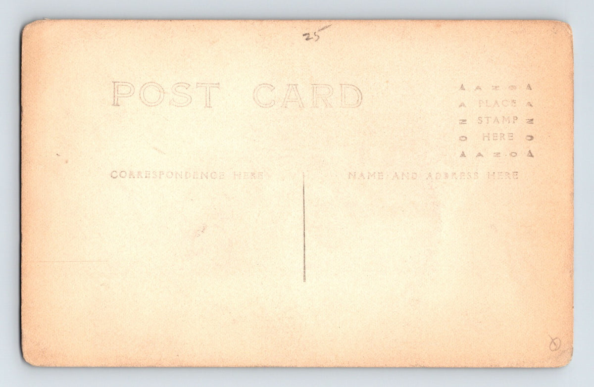 Dover Maine Covered Bridge 1910s Postcard RPPC Unposted Divided