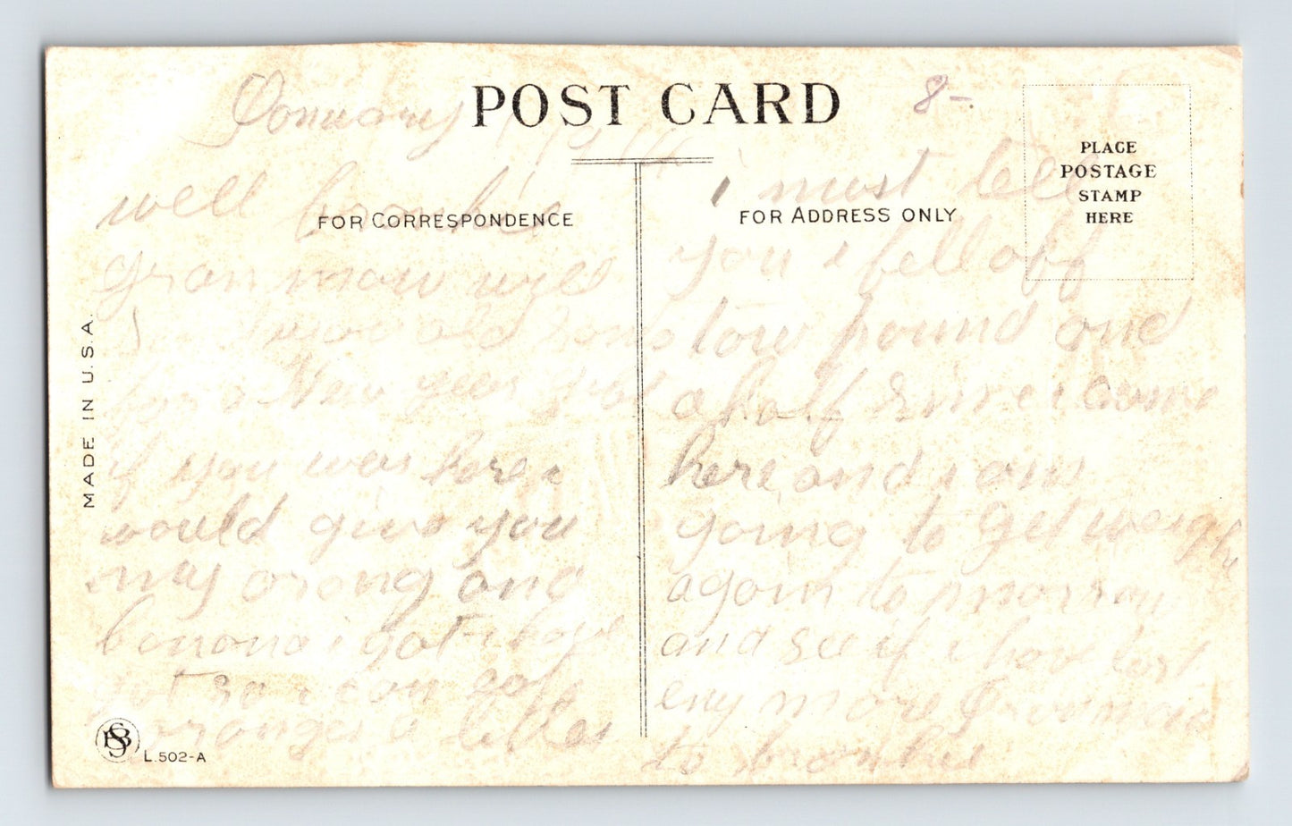 Santa Proclamation Scroll Holly Border Christmas Greeting Postcard