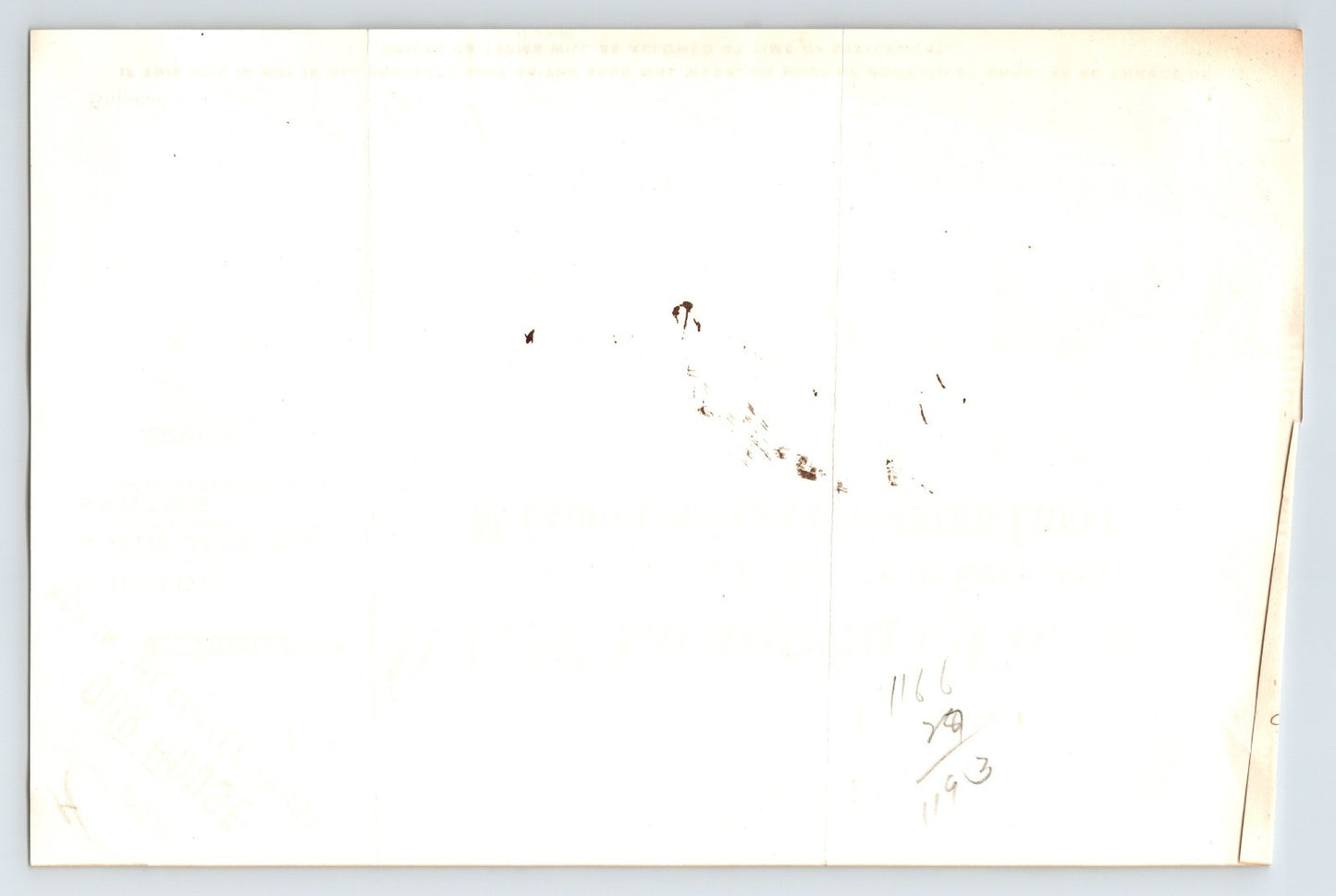 Chicago Illinois 1900 W T McLaughlin Coffee Billhead 8.5 x 5.5