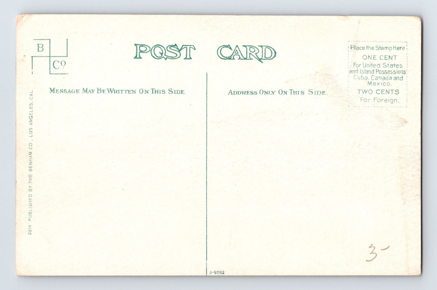 Redlands California Santa Fe Railroad Train Station Depot 1910s Postcard