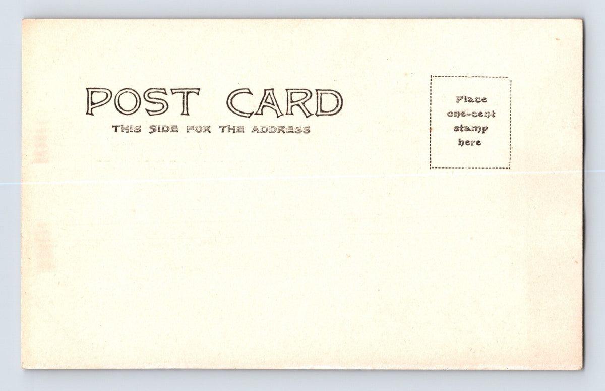 Auburn California Methodist Church Pre 1907 RPPC Postcard Unposted Undivided Back