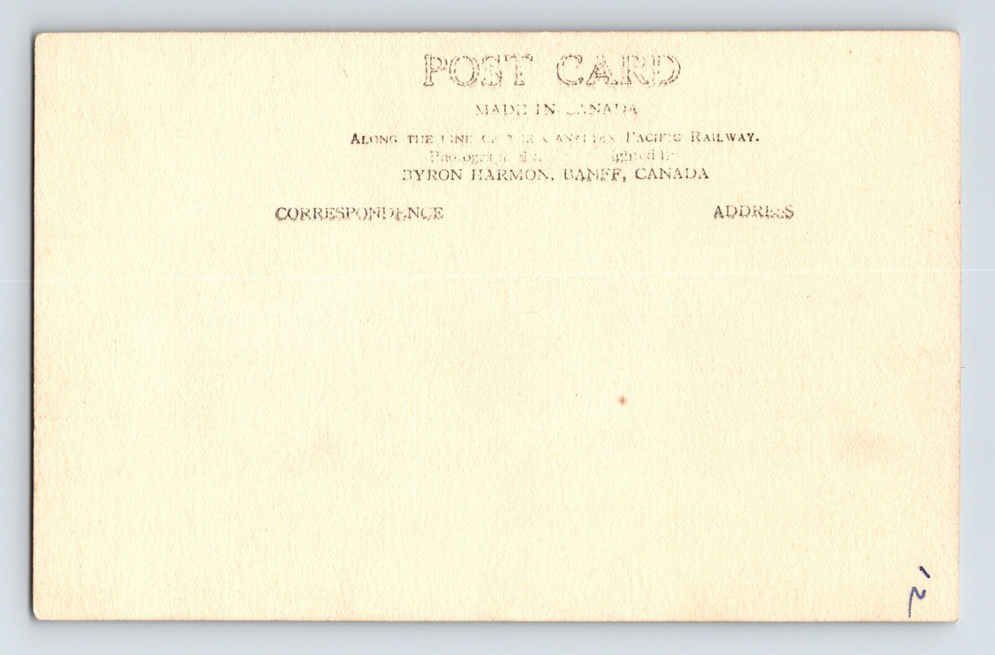 Kicking Horse Pass British Columbia Railroad Train Mt Stephen 1940 RPPC Postcard