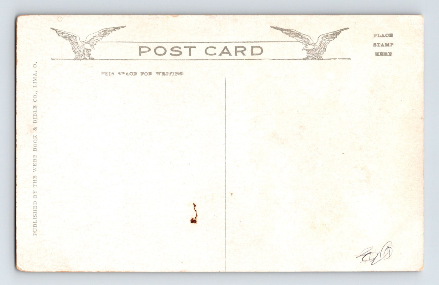 Lima Ohio Locomotive Machine Company Railroad Train 1910s Postcard Unposted