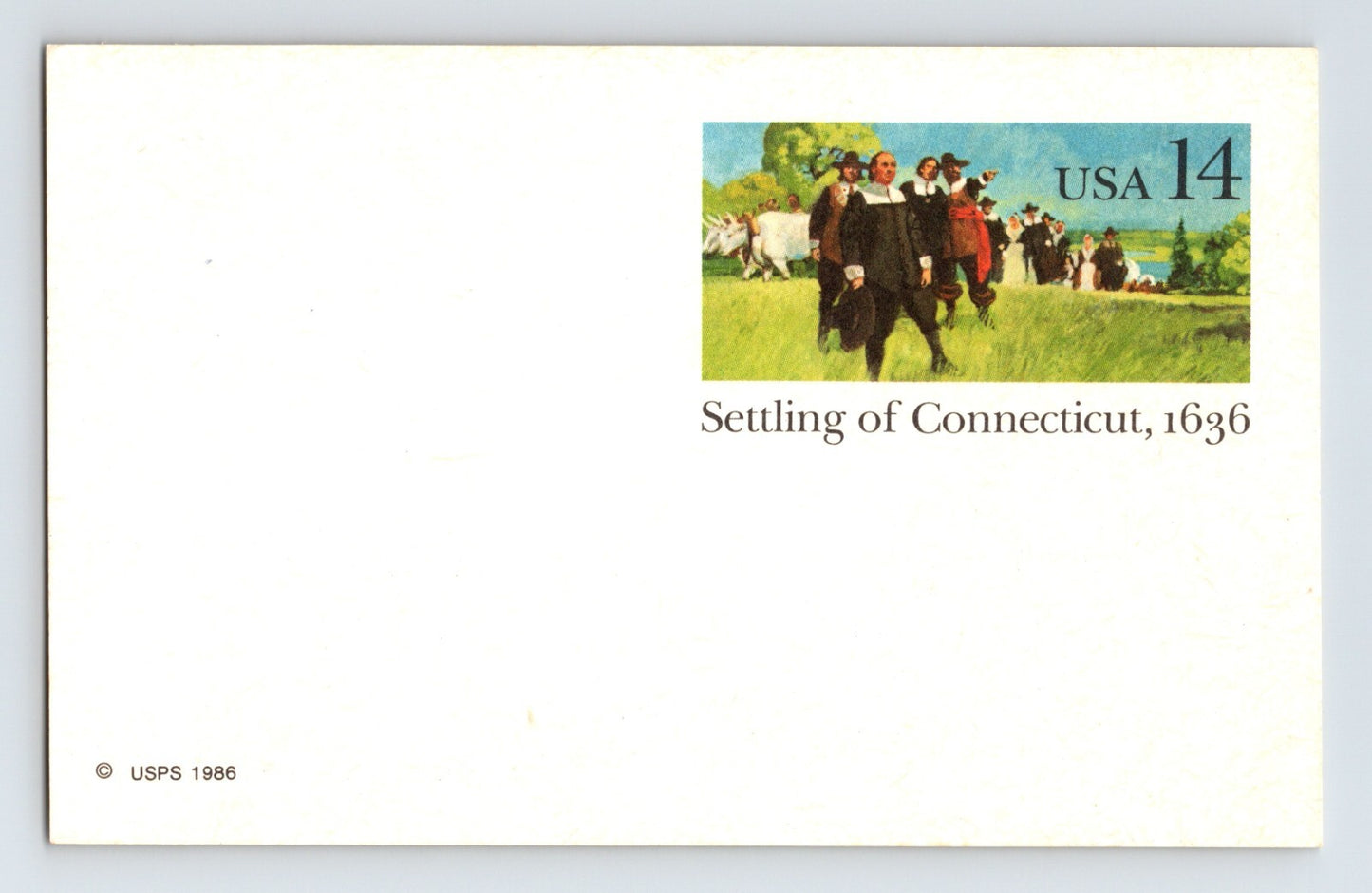 Long Island New York Shinbone Alley Consignment Shop 1986 Postcard Unposted