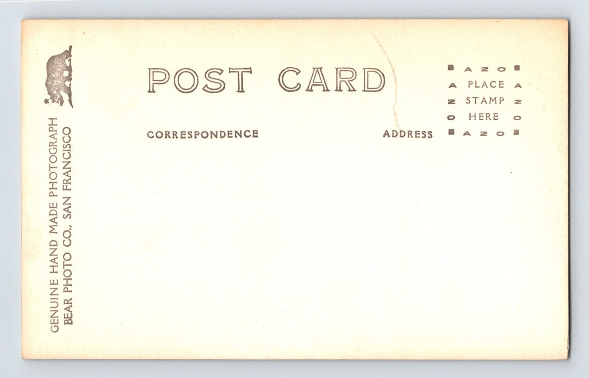 Jolon California Mission San Antonio de Padua 1930s Postcard RPPC Unposted AZO