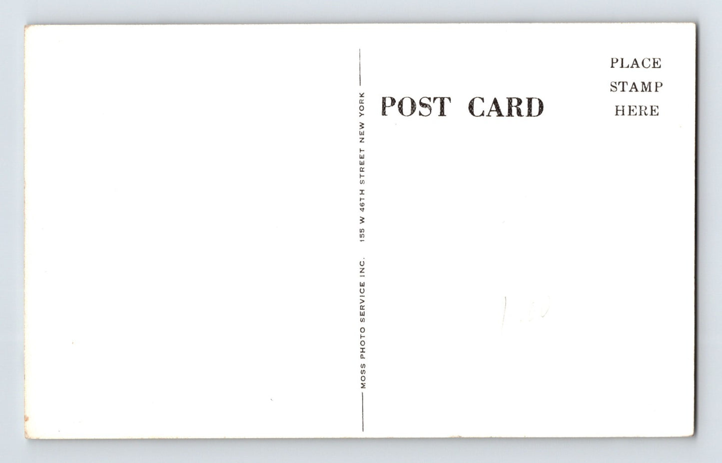 Ligonier Pennsylvania Laurel Mountain Ski Slopes Snack Bar 1940s Postcard