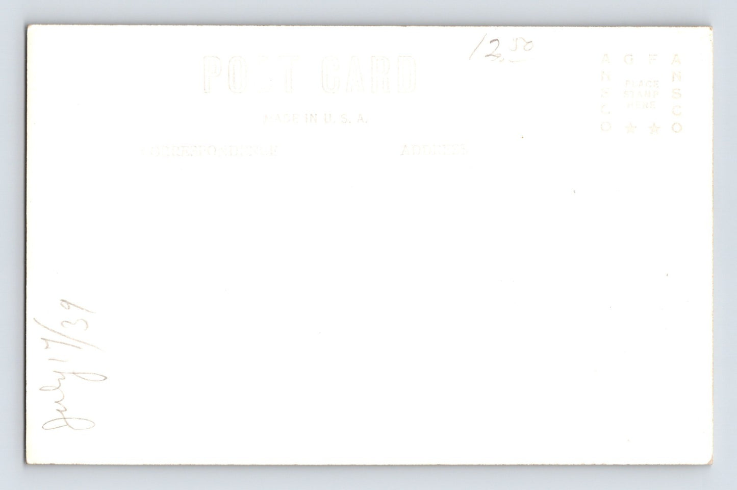 Mount Shasta California Landscape 1940s RPPC Postcard Unposted