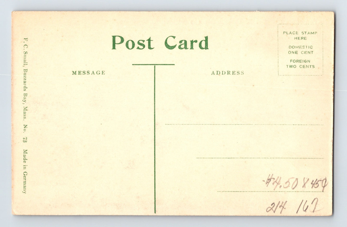 Monument Beach Massachusetts Whaling School of 42 Blackfish 1907 Postcard