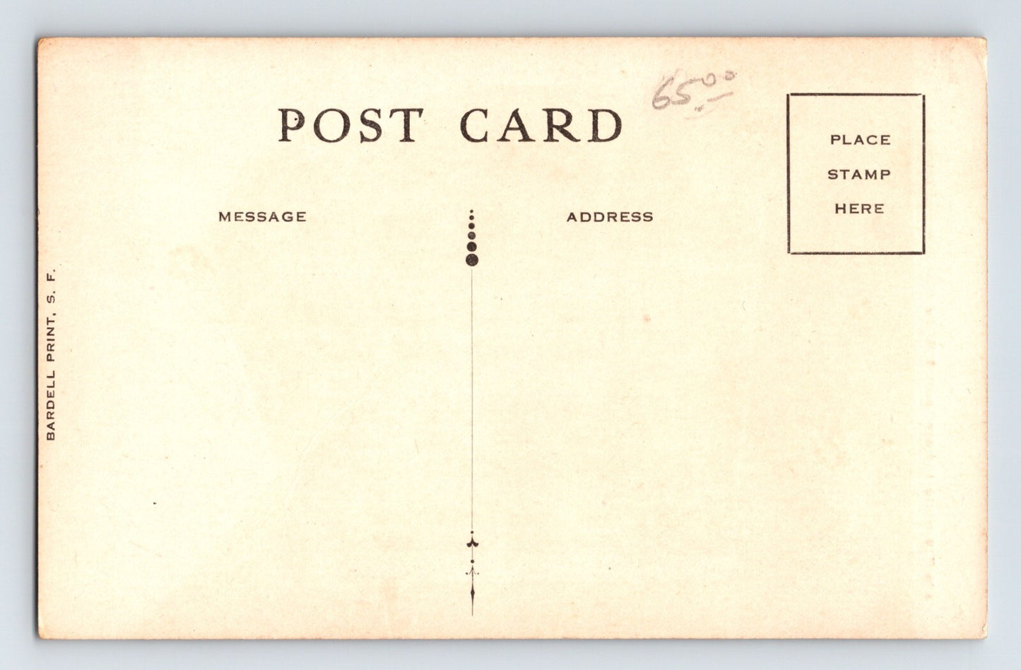 San Francisco California Bergez Franks Poodle Dog Restaurant 1910s Postcard