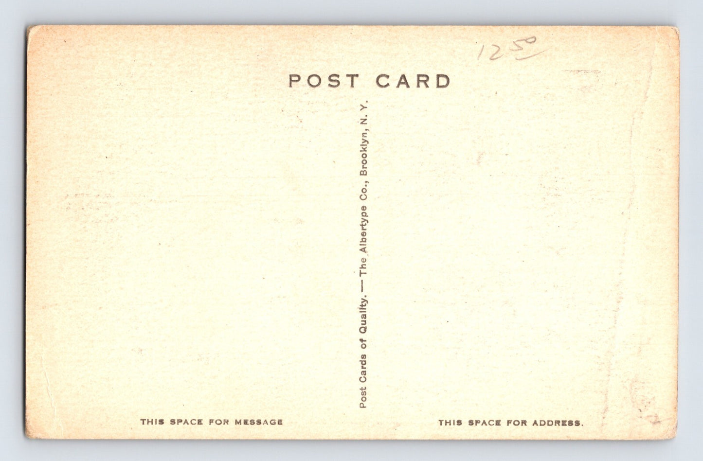 Merced California Court House Avenue 1910s Postcard Albertype