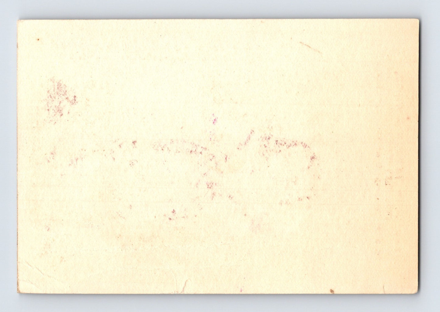 Providence RI Warren Wood Crockery Italy Girl Stamp 1890s Trade Card 4 x 3
