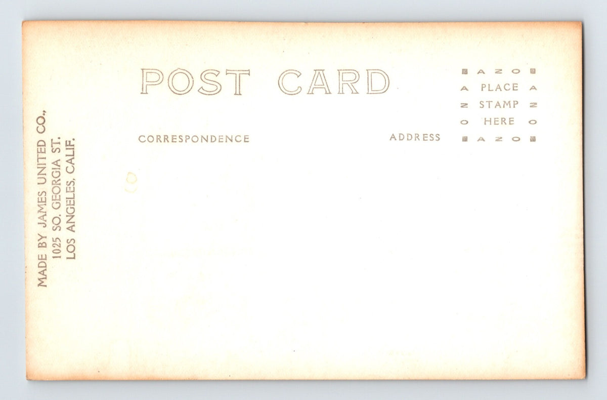 Jolon California Mission San Antonio de Padua 1930s RPPC Postcard Unposted AZO