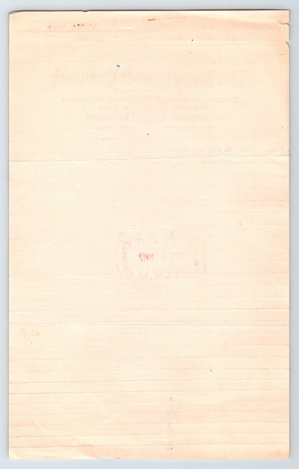 Milwaukee Wisconsin 1917 Tegge Lumber Hardwood Lumber Billhead 9 x 6