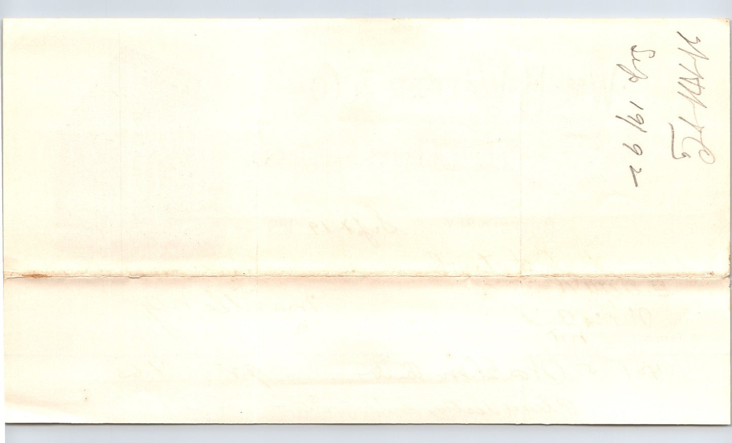 Buffalo New York 1892 Wm H Walker Boots Shoes Rubbers Billhead - 8.5 x 4.5