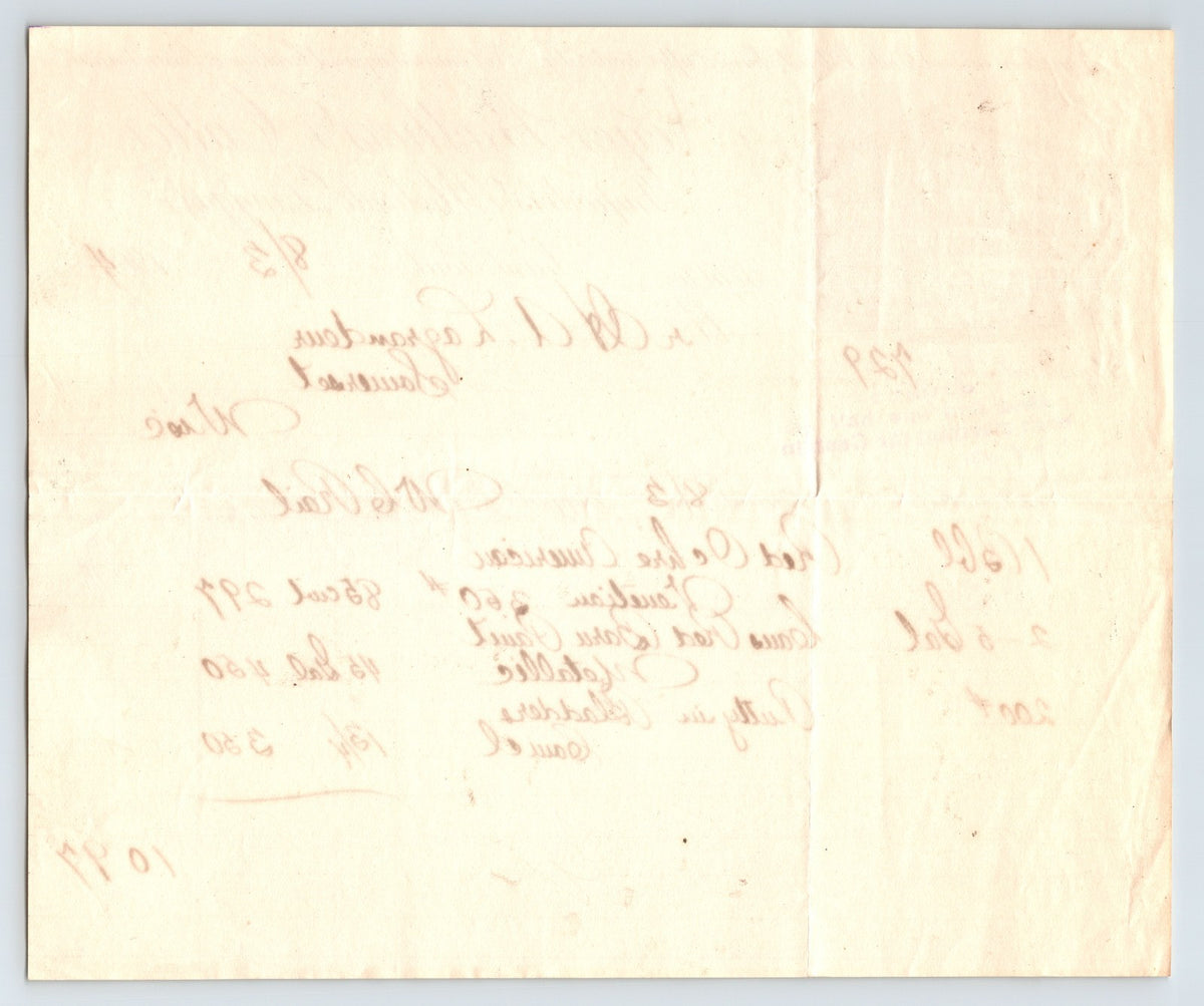 Saint Paul Minnesota 1904 Noyes Brothers Cutler Druggists Billhead 8.5 x 6.5