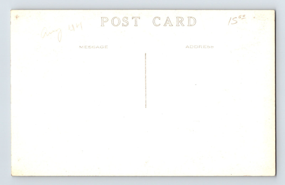 Kennebunk Beach Maine Sea Side House 1940s RPPC Postcard Unposted