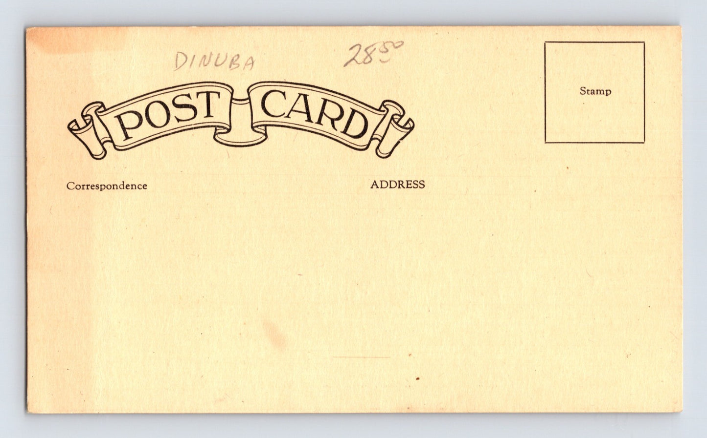 Dinuba California Featherstone Tourist Camp Visalia 1910s Postcard Unposted