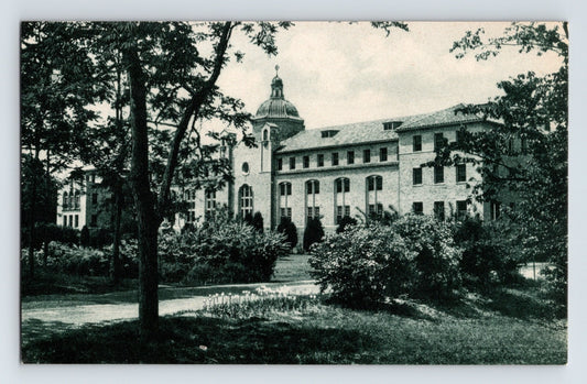 Lake Ronkonkoma Long Island New York Cenacle Convent building postcard