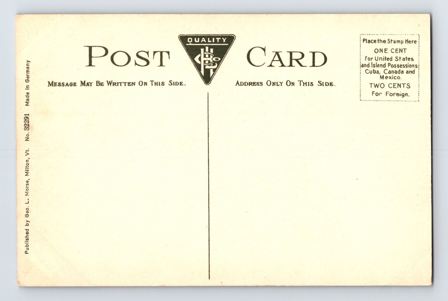 Milton Vermont Camp Watson Tent Champlain 1910s Postcard Unposted Divided Back