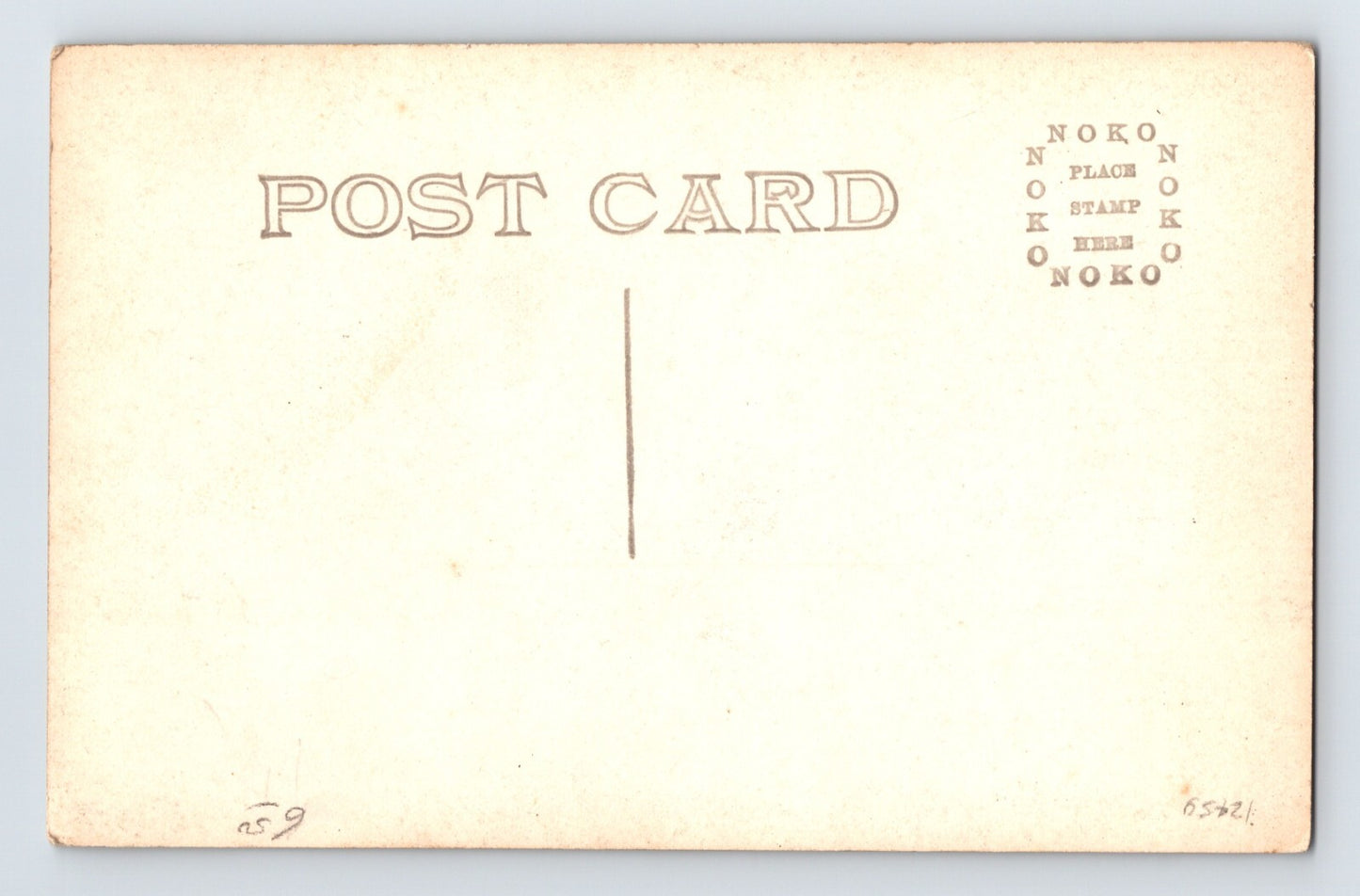 Galveston Texas Garten Verein Fountain 1910s RPPC Postcard Unposted