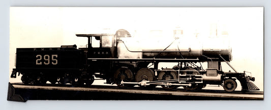 Pere Marquette Railroad Steam Train 1940s Photo 2.75 x 7
