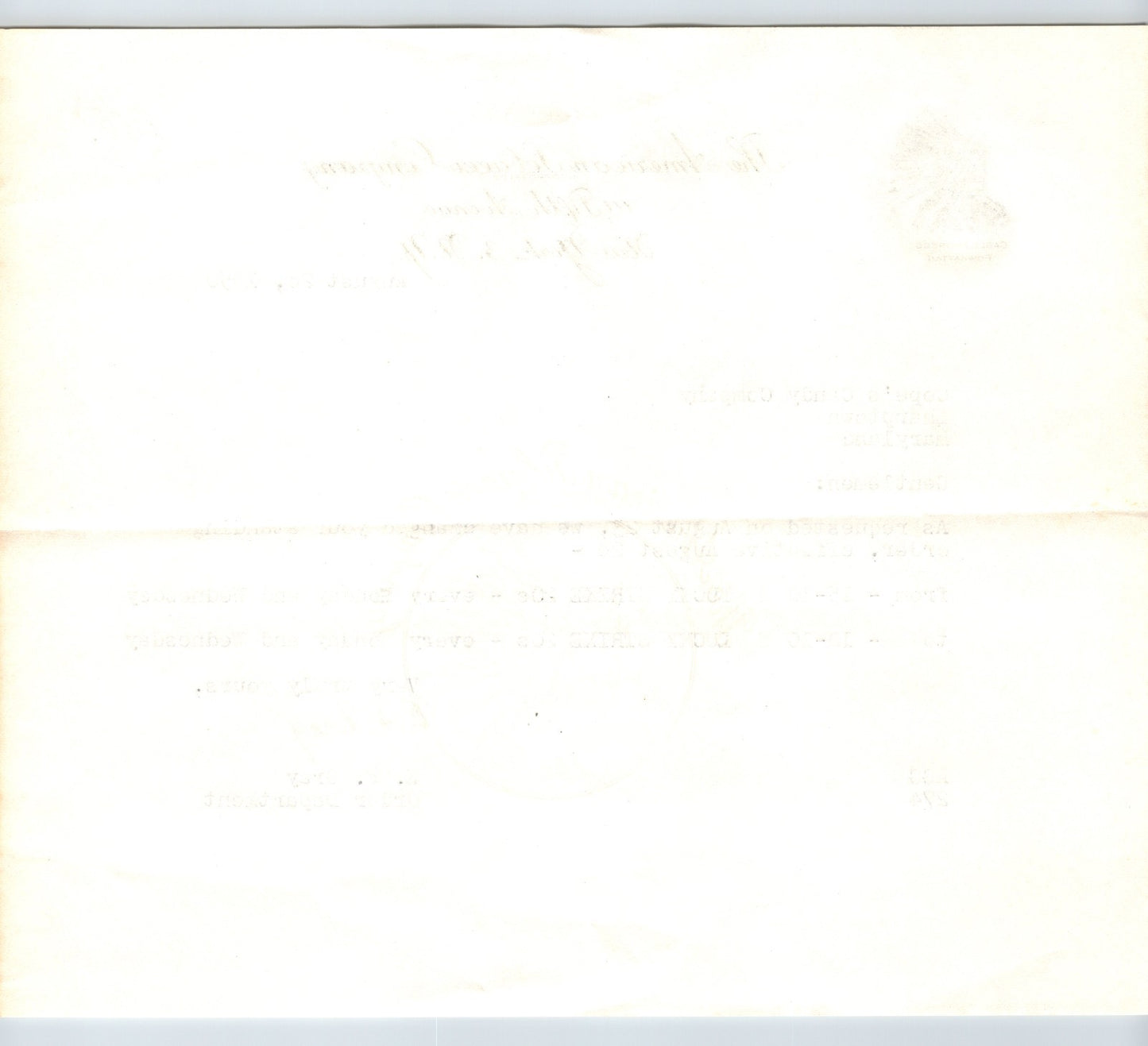 New York City 1950 American Tobacco Company Letterhead 8.5 x 7