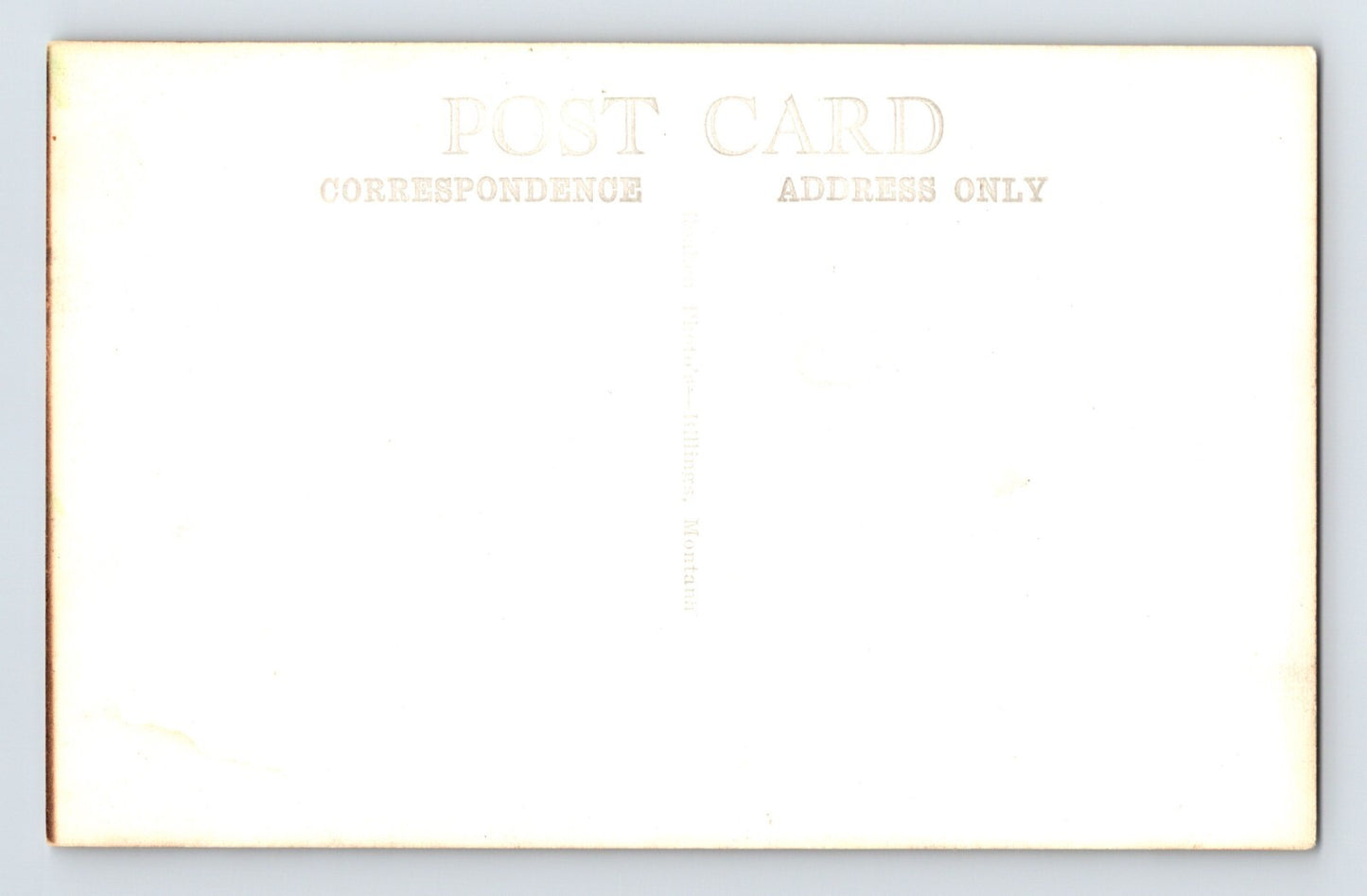 Ennis Montana Madison River Canyon Route 1 1940s RPPC Postcard Unposted