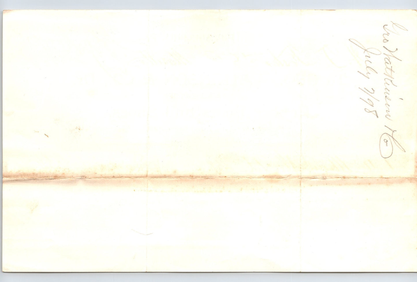 Philadelphia PA1898 George Watkinson Rubber Boots Shoes Billhead - 8.5 x 5.5