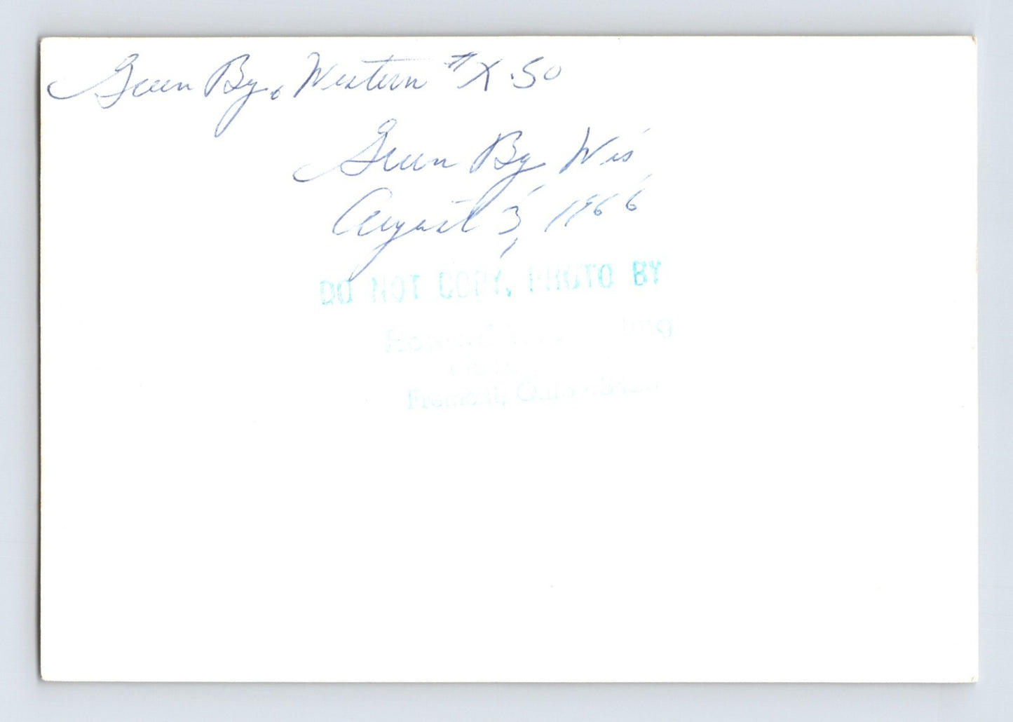 Green Bay Western Railroad Passenger Train 1966 Photo Wisconsin 3.5 x 5.5