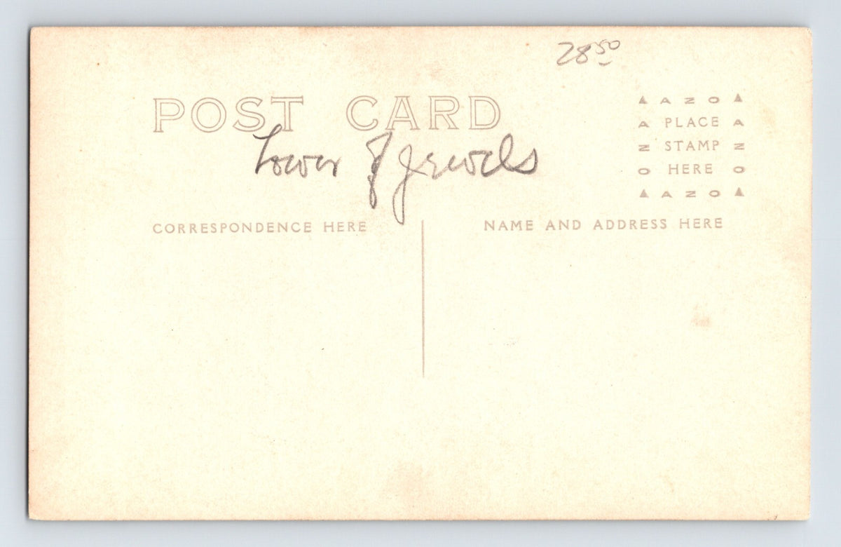 San Francisco California Panama Pacific Expo Tower of Jewels 1915 RPPC Postcard