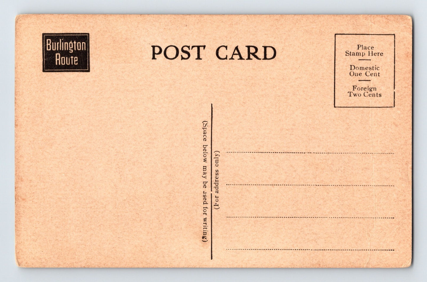 Burlington Route Passenger Engines Civil War Steam Comparison 1910s Postcard