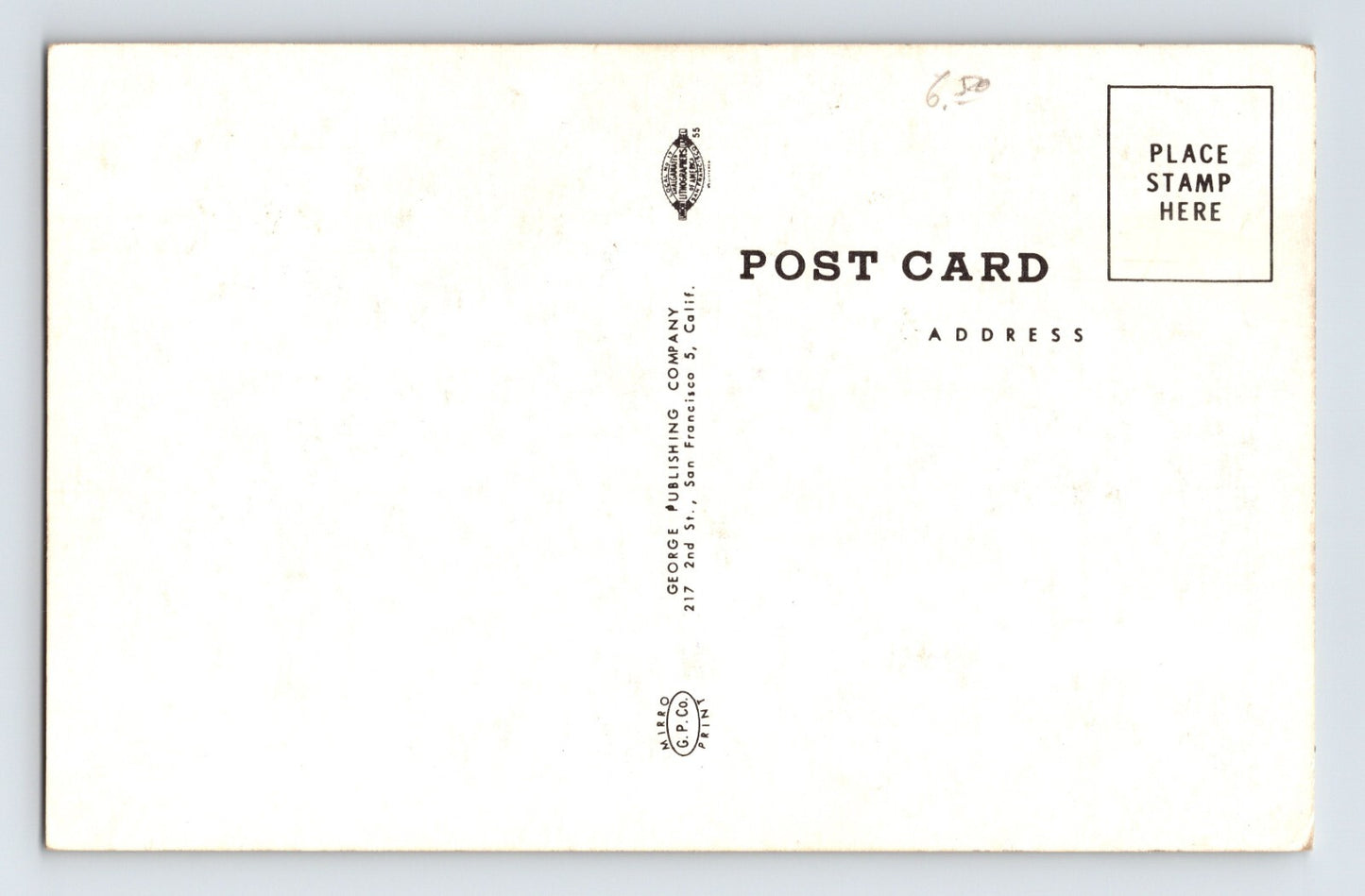Mendocino California Noyo Fishing Village Arts & Crafts Building 1940s Postcard