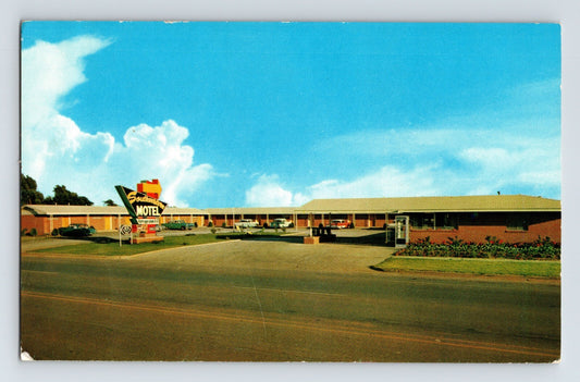 Weatherford Oklahoma Southwestern Motel 1960s Postcard Unposted Chrome