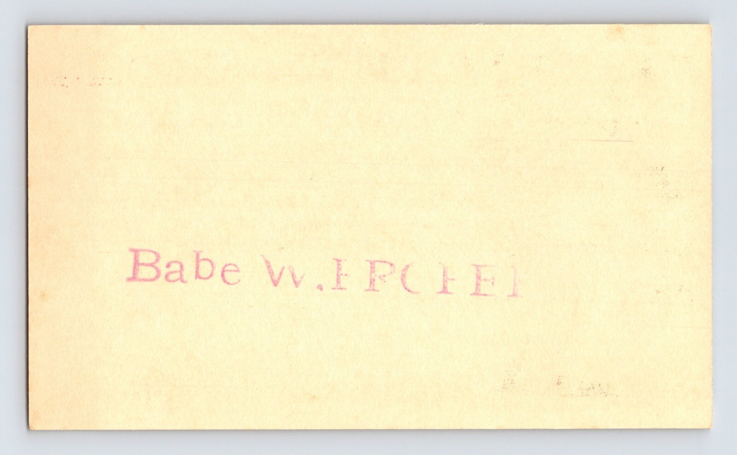 Chubby Snook Show Dance Vaudeville 1940s Postcard Blank Back