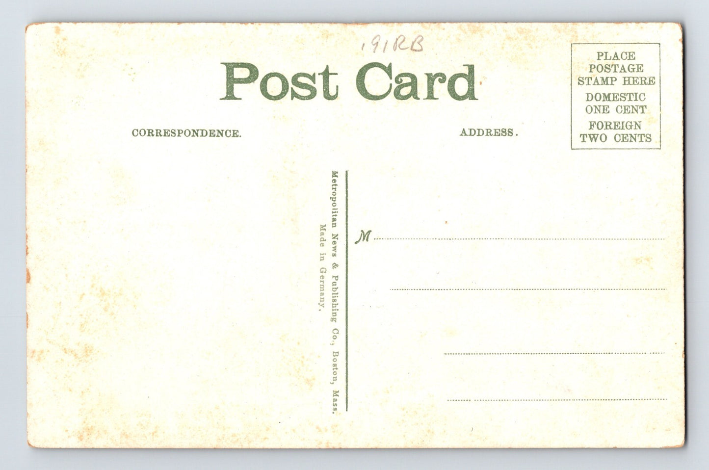 Manchester New Hampshire Incline Railway Uncanoonuc Mountain 1910s Postcard