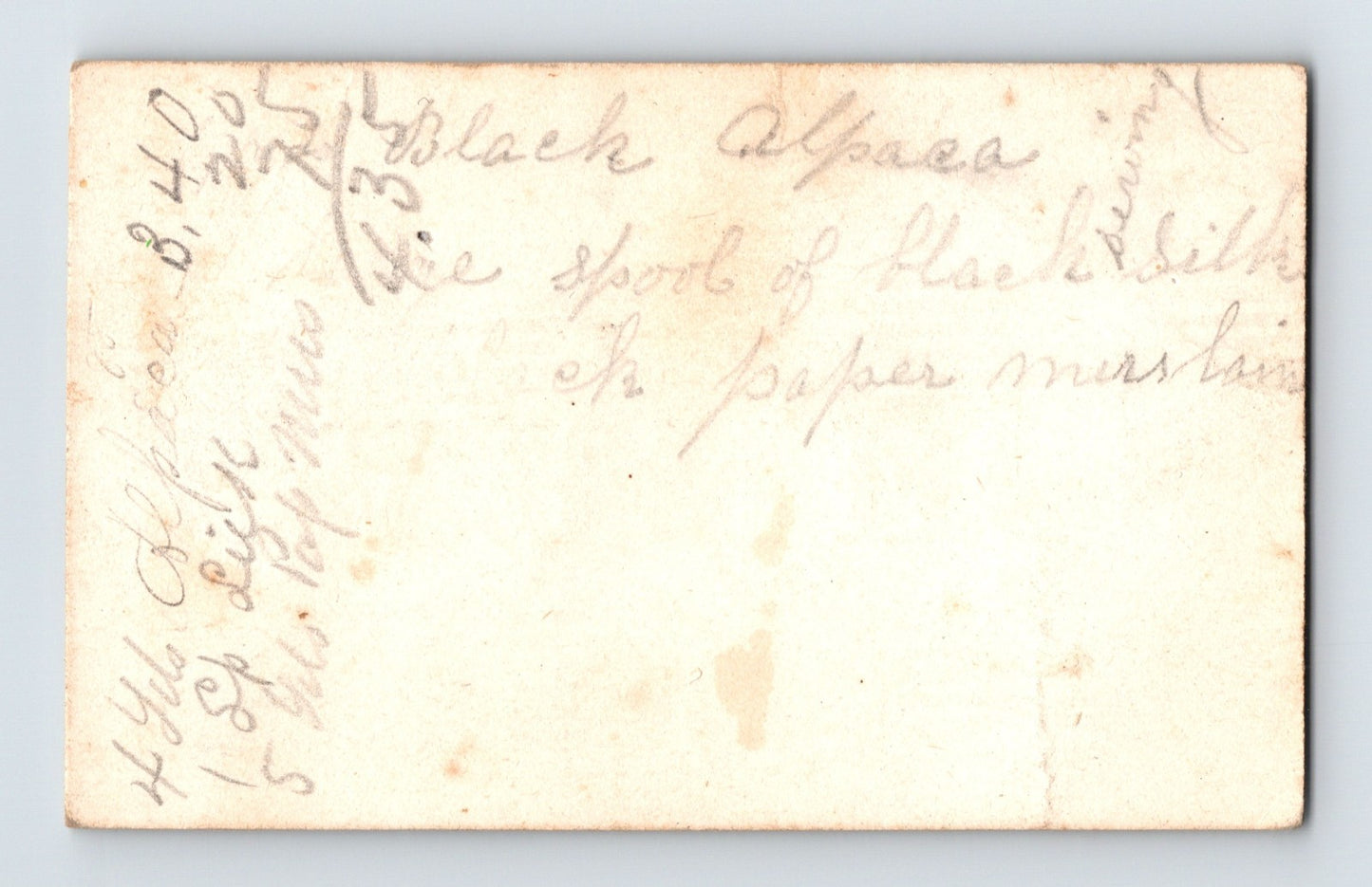 Binghamton NY Crocker Harness Maker 1890s Victorian Trade Card 2.5 x 4