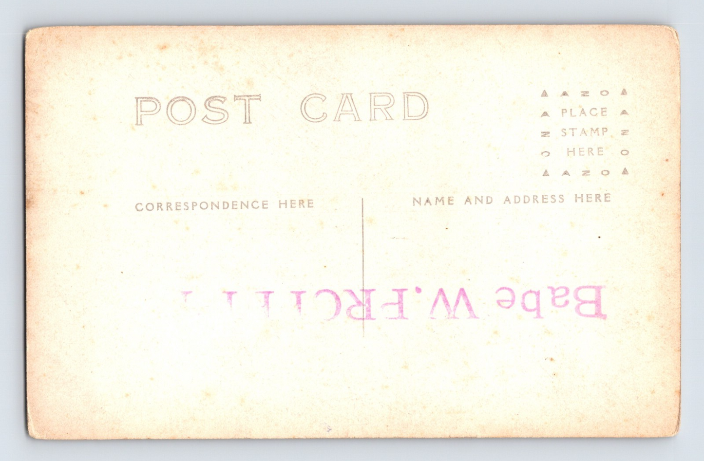 Circus 1910s Postcard RPPC Photo Equestrian Horse Balance Act Woman Performer