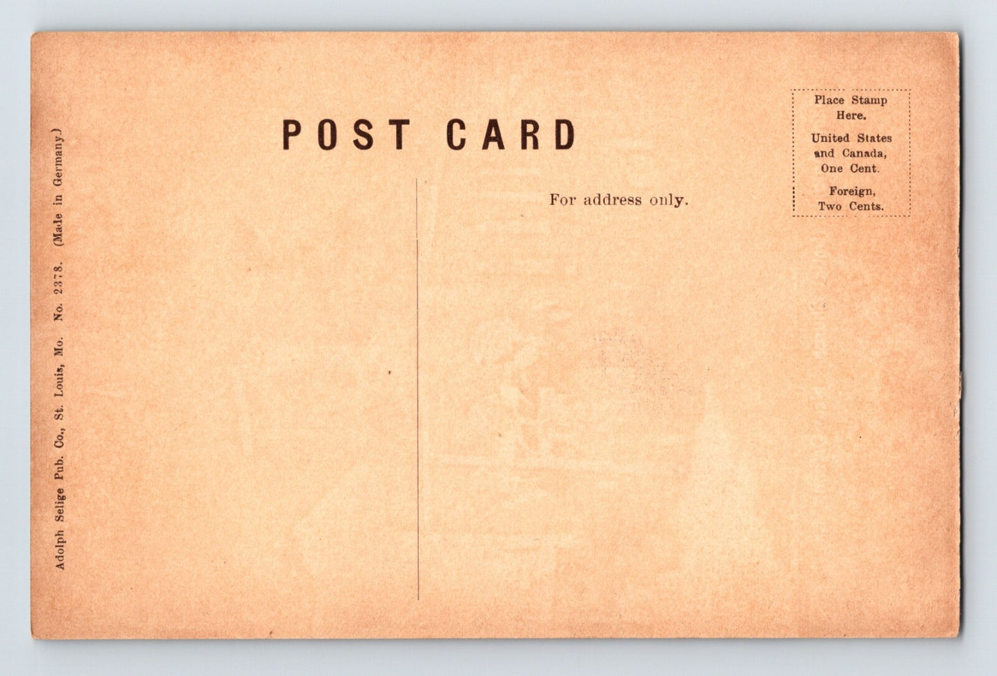 New Orleans Louisiana Saint Antonio Latin Church 1910s Postcard Unposted Divided Back