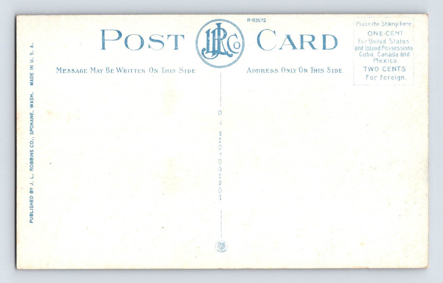 Index Washington Mount Index Great Northern Railway 1910s Postcard Unposted