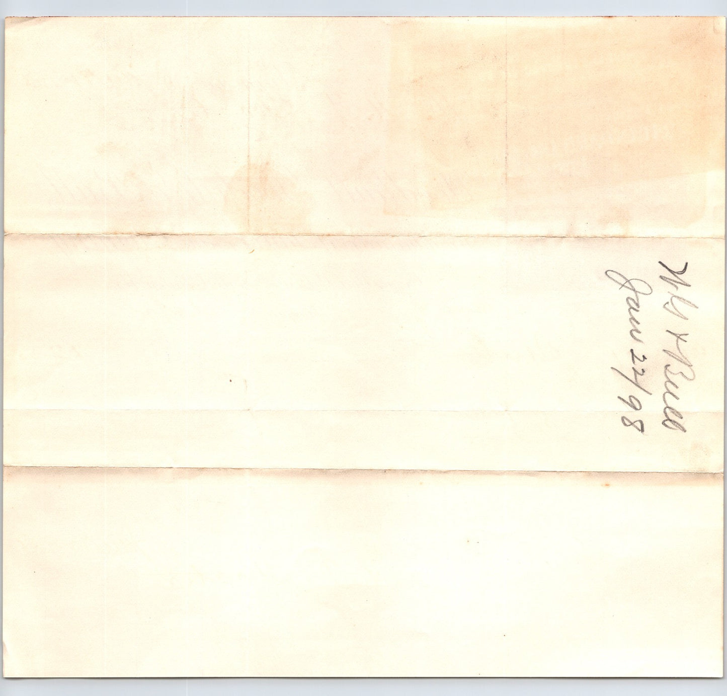 Syracuse New York 1898 Woodhull Goodale Bull Clothing Billhead - 8.5 x 7.5